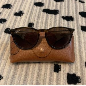 Ray-ban Erika Polarized Tortoise Sunglasses